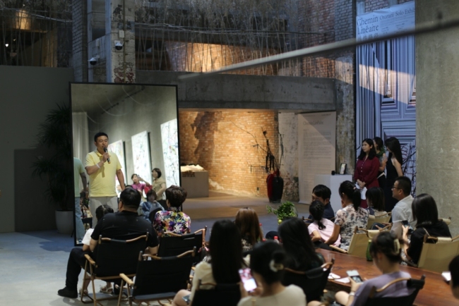 法国青年艺术家奥塞塔尼中国首个个人展览在西安开展