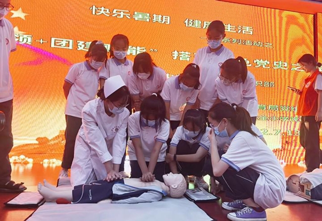 陕西中医药大学护理学院赴榆林开展暑期“三下乡”社会实践活动