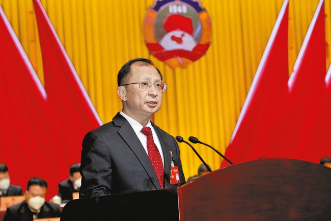 政协渭南市第六届委员会第二次会议开幕