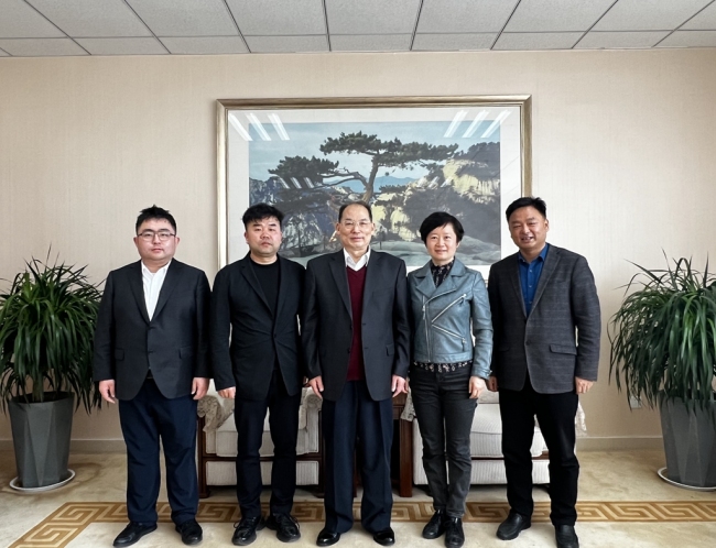 渭南市副市长刘莉与国际在线董事长藏具林一行举行座谈