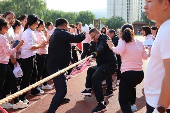 趣享运动迎国庆，团结奋斗新征程|陕西神木迎宾路街道举办职工趣味运动会