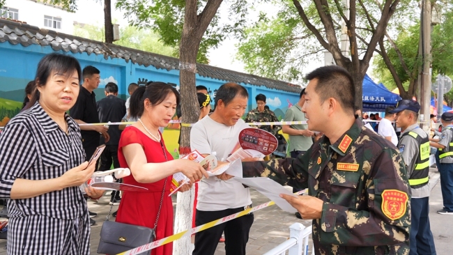 陕西神木市：志愿服务 为梦护航