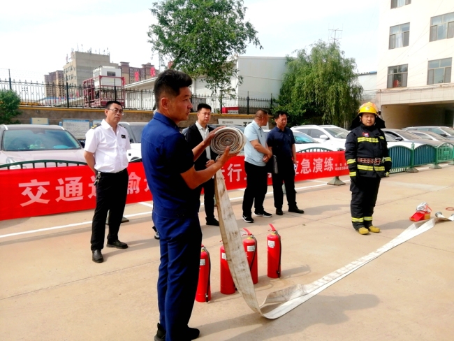 陕西靖边: 以练促防 筑牢旅客出行安全防线