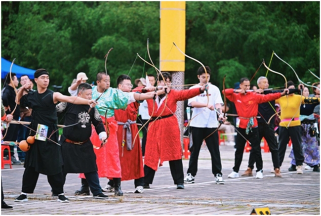 2025年”信雅斋杯”传统射箭邀请赛比赛现场