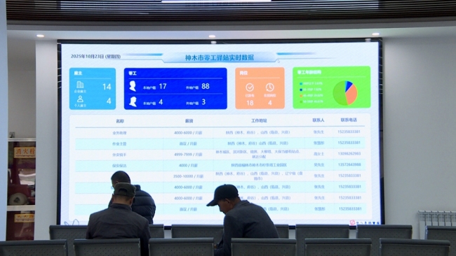 神木市就业服务中心:筑就业港湾 传城市温度