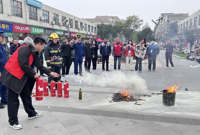西安经开区:消防零距离 平安千万家