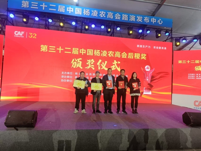 喜报!宜君县两款特色农产品斩获第32届杨凌农高会“后稷奖”