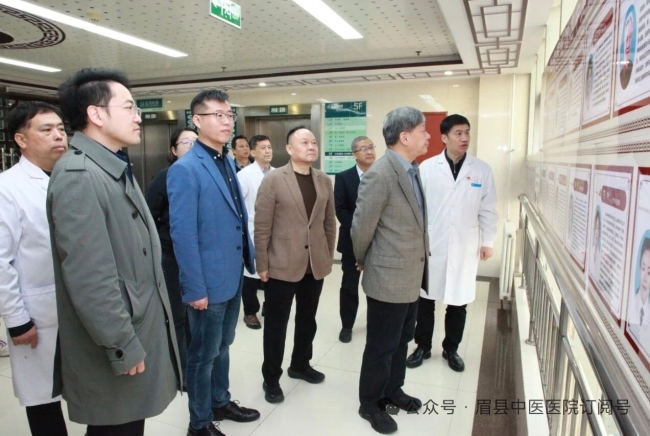 国家专家组莅临眉县中医医院指导卒中中心建设工作