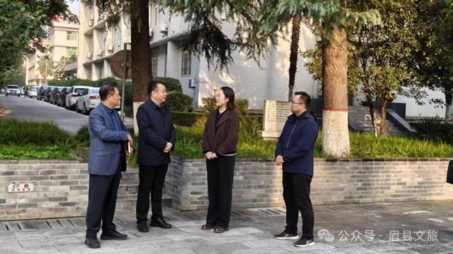 眉县副县长姬玉珠调研全县文物保护、文化旅游等重点工作