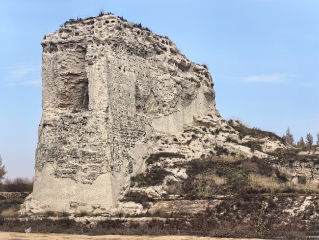 陕西靖边统万城：沙漠中的千年古城遗迹