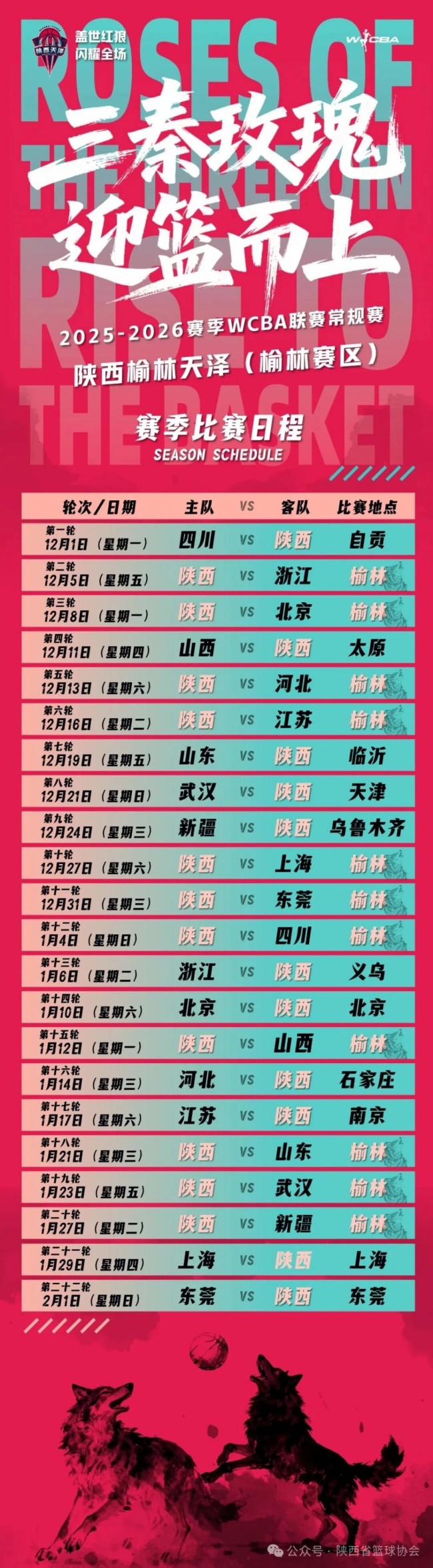 陕耀驼城!陕西榆林天泽女篮新赛季主场、国内阵容、外援、赛程官宣