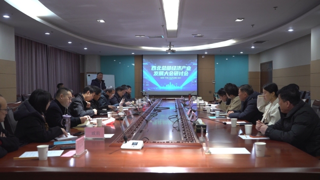 西北总部经济产业发展大会研讨会在咸阳召开