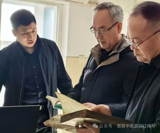 知名专家到眉县考察指导中医药发展工作