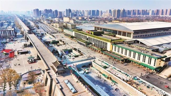 火车站将现 “碧水映古城”美景