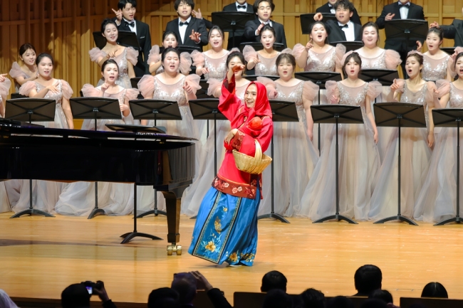 第7次唱响!西安欧亚学院2026新年音乐会在西安音乐厅举行