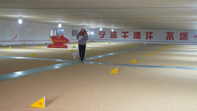 西瑞集团工作人员进行原粮入厂检验
