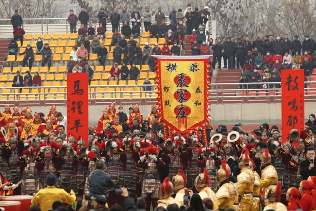 鼓乐喧天闹元宵 横渠镇斩获佳绩展风采