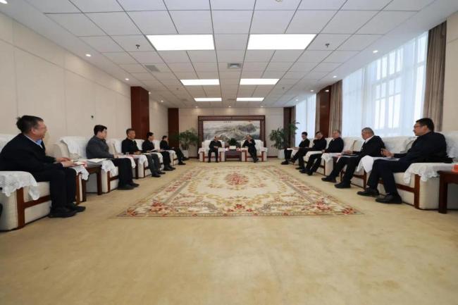 延长石油与商洛市交流座谈