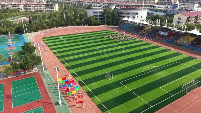 ​陕西神木：银发风采点亮全民健身日