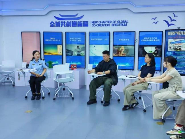 西安市碑林区：调研走访知识产权企业 推进惠企服务落地见效