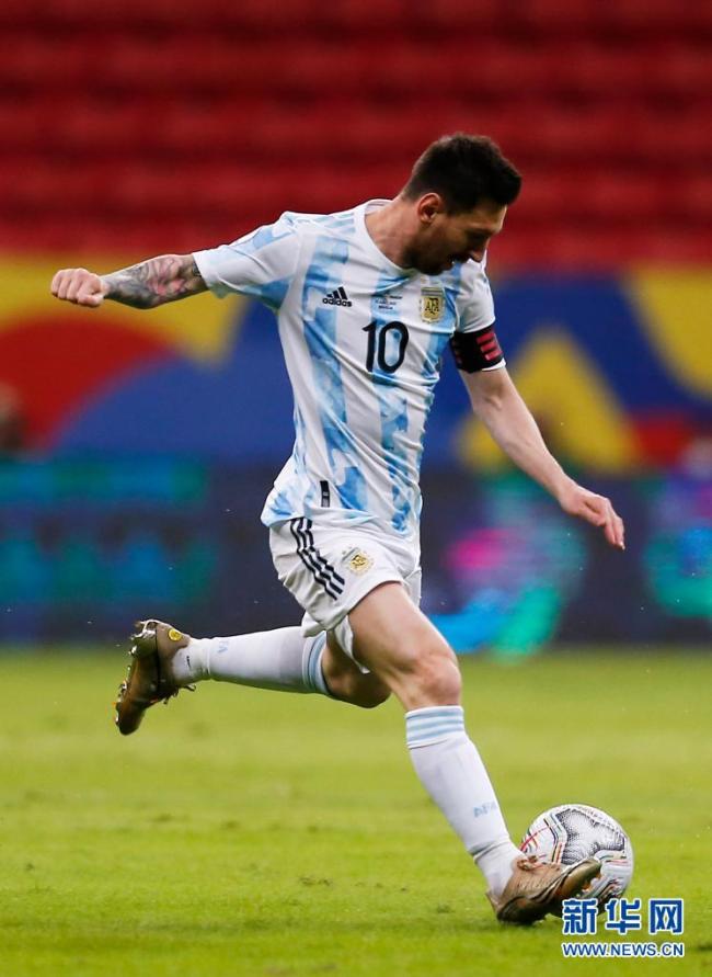 美洲杯：阿根廷1比0战胜巴拉圭 