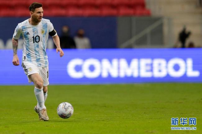 阿根廷4-3闯入决赛美洲杯决赛