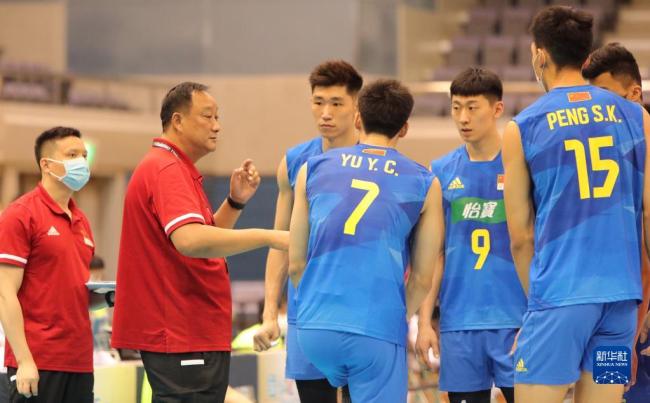 亚洲男排锦标赛中国队两战两胜闯入八强