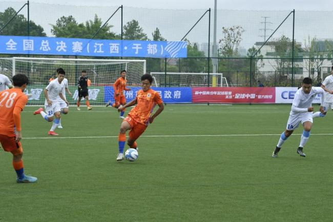山东泰山队晋级“中青赛”全国男子U15组决赛