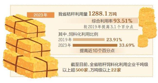 秸秆尽其用 变身“营养餐”