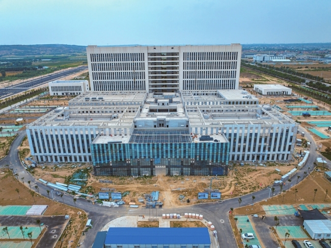 闻喜县人民医院项目建设如火如荼