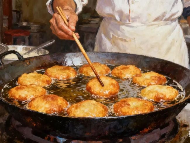 【Winter Bowls】Fried Glutinous Millet Cakes