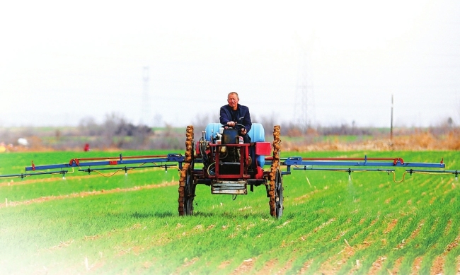 风来满眼春 田间处处忙