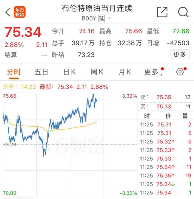 欧盟突传大消息！国际油价飙涨！