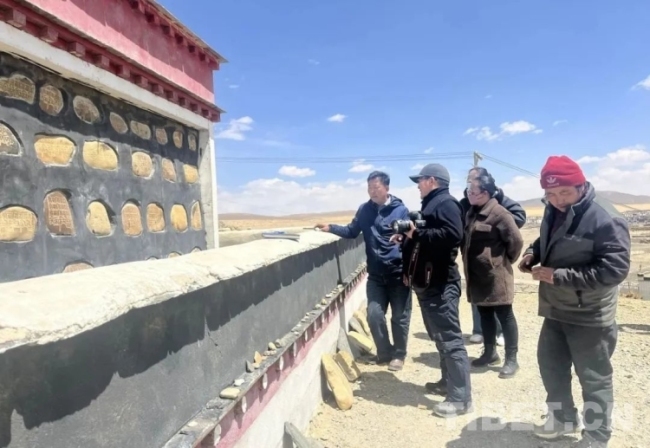 西藏日喀则：开展喜马拉雅石刻艺术研究项目前期工作