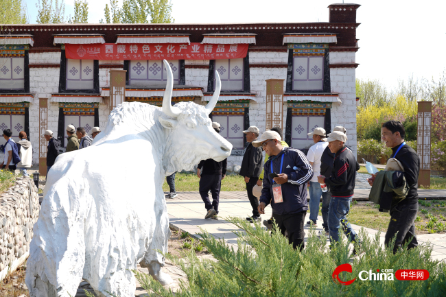西藏野生动物保护员登长城、参观北京世园公园