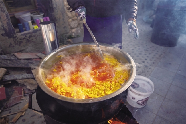 坚守与传承 桑木村的“罗萨梅朵”