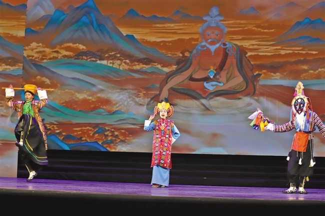 传承藏戏古韵 展现少年风采——西藏首部少儿版《文成公主》藏戏折子戏成功上演