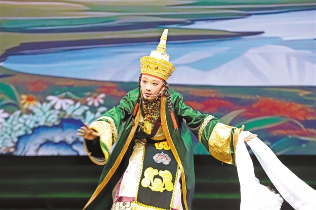 传承藏戏古韵 展现少年风采——西藏首部少儿版《文成公主》藏戏折子戏成功上演