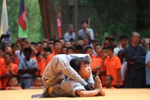 少林考功9岁女孩一鸣惊人 岳家拳传承的小小武者