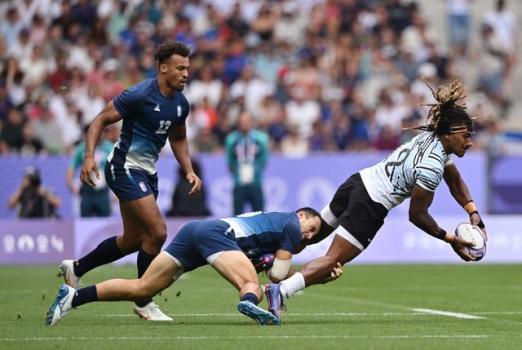 奥运会七人制橄榄球男子组四强产生 法国斐济南非澳大利亚挺进半决赛