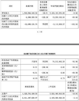 良品铺子前三季度归母净利降89.86% 产品被打假引发关注