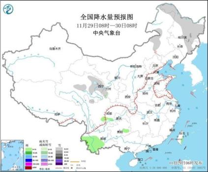 中央气象台：我国大部无明显降水 气温回升 冷空气减弱风力减小