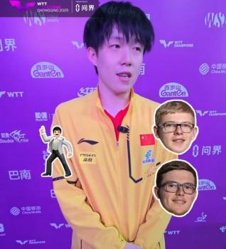 王楚钦说心理素质最佳是樊振东 各单项最完美球员点评