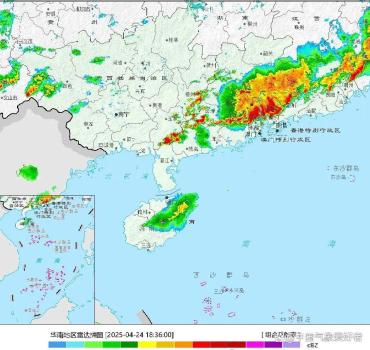 大暴雨南下广东 狂风突袭华南多地 旱情有望缓解