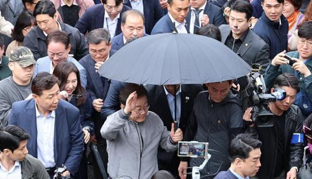 李在明將減少與公眾接觸 因安全威脅增加安保措施