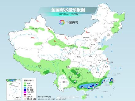 警惕暴雨致災(zāi),！南方大部多雨 強(qiáng)對流頻繁 新一輪降水來襲