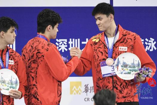 全国游泳冠军赛 孙杨潘展乐全力冲金 泳坛名将齐聚争锋