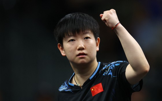 申裕斌晉級世乒賽女單16強 將戰(zhàn)孫穎莎