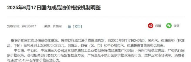 油價年內(nèi)第五漲,！加滿一箱多花10元 下輪調(diào)價仍存上調(diào)預(yù)期