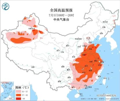 全國(guó)最熱前十多數(shù)席位被山東霸占 高溫創(chuàng)紀(jì)錄